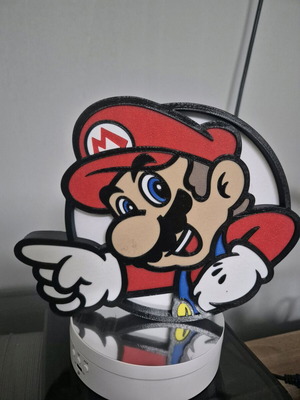 Super Mario 3D Printed Wall Art σαν καινούργιο