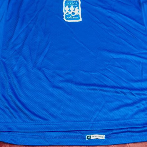 Adidas official S.E.G.A.S. 2500 Years Marathon Legend commemorative shirt XL new