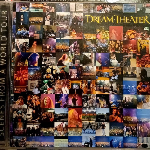 Dream Theater Scenes From A World Tour CD like new, metal