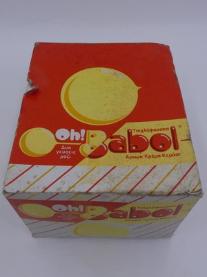VINTAGE ΓΕΜΑΤΟ ΚΟΥΤΙ OH BIG BABOL ΜΑΣΤΙΧΕΣ 120 ΤΕΜΑΧΙΑ ΔΕΚΑΕΤΙΑΣ 1980