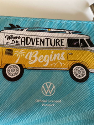 VW Where The Adventure Begins πορτοφόλι σαν καινούργιο, τιρκουάζ