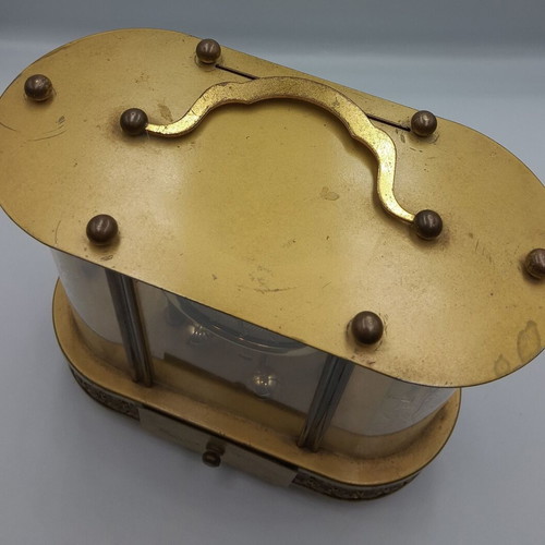 Schmidt vintage mechanical 8-day table clock with music box