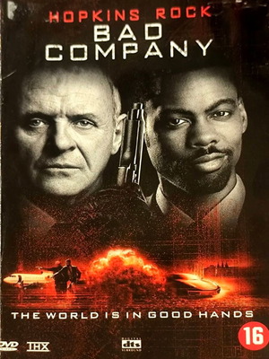 Bad Company DVD μεταχειρισμένο, περιπέτεια θρίλερ με Anthony Hopkins και Chris Rock