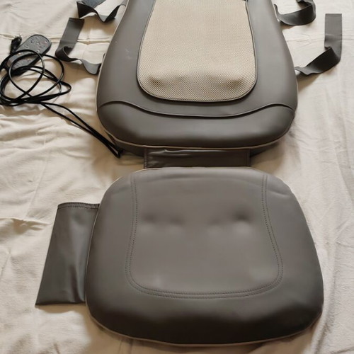 Shiatsu massage seat used for neck and back with heat function