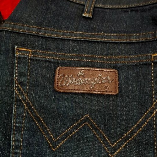 Wrangler jeans W34 L32, blue stretch