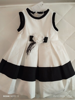 Marasil Baby Dress New With Tag 18-24 Months White 86 cm