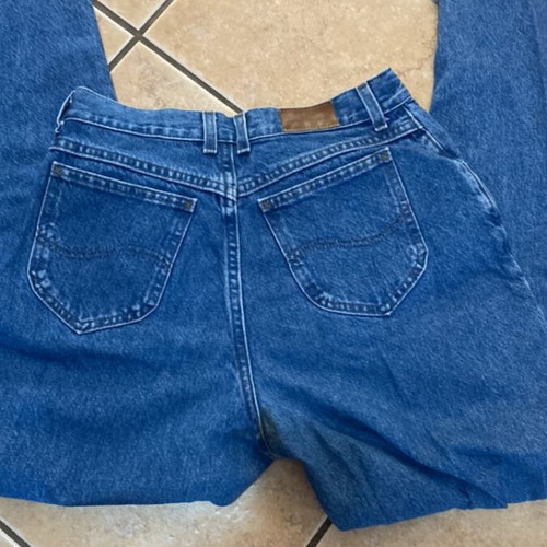 Lee jeans size M, blue, high waist
