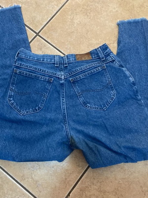 Lee jeans size M, blue, high waist
