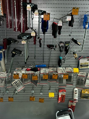 Variety of hand tools and accessories like new