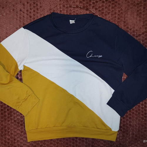 Long-sleeve shirt for boys like new, size 134-140 cm, multicolor