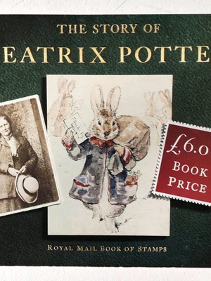 The Story of Beatrix Potter Royal Mail Stamp Booklet 1993