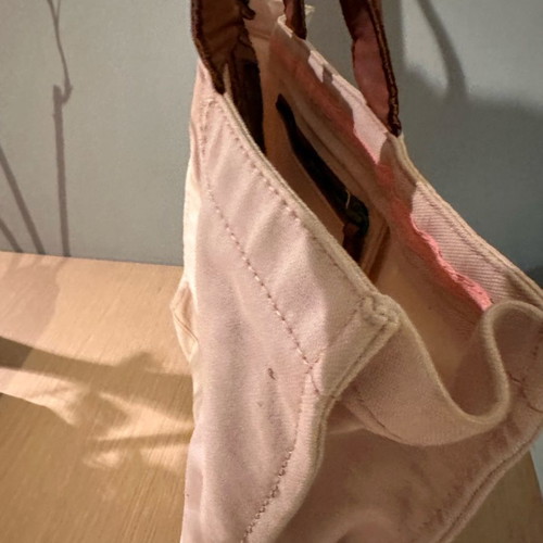 Fabric bag used, hand type, made from recyclable material