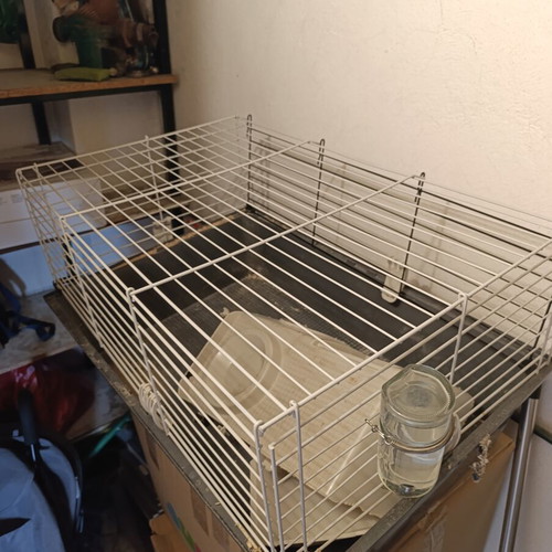 Ferplast Cage Rabbit 100 like new, blue, 95x57x46cm