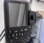 Canon EOS 2000D camera with case and tripod
