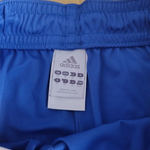 Adidas σορτς βερμούδα 3 stripe καινούργια, άσπρο και μπλε, μέγεθος M