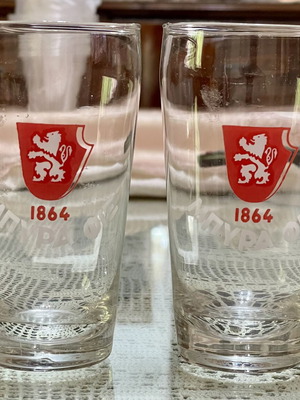 Fix Beer Vintage Glasses 1964 Centennial Set like new