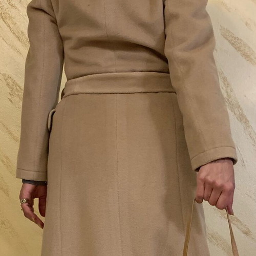 Paola ANTONINI coat new, camel wool, size M