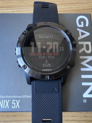 Garmin fenix 5x Sapphire 51mm used smartwatch
