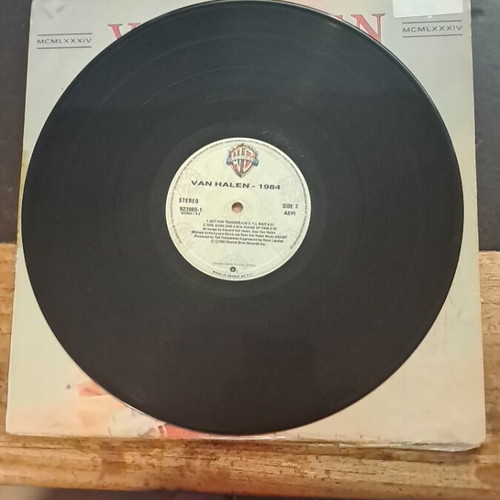 Van Halen record used, good condition
