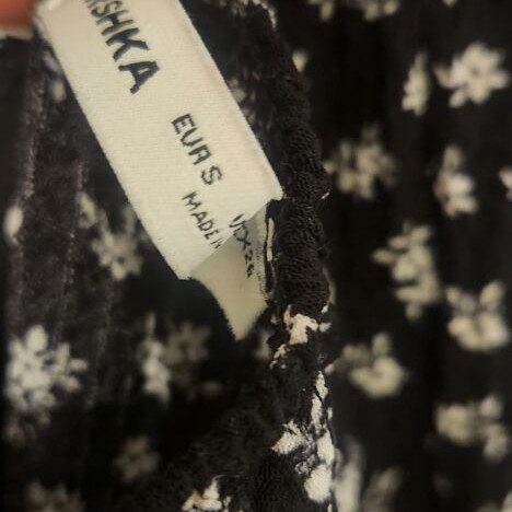 Mini dress Small Bershka black used