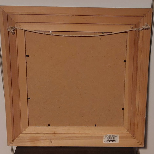 Wooden decorative Country board like new with clips and free book