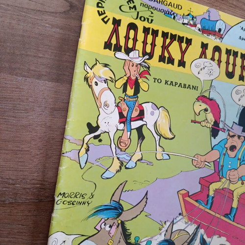 Lucky Luke 18 Drachmas 15 The Caravan comic used