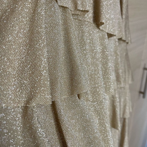 Milk and Honey dress size L gold like new without flaws
