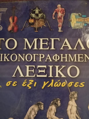 The Big Illustrated Dictionary in Six Languages like new