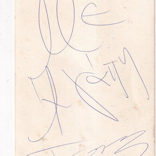 Giorgos Koinousis authentic autograph photo 9x14cm