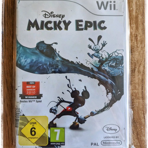 Mickey Epic Wii game used, action adventure