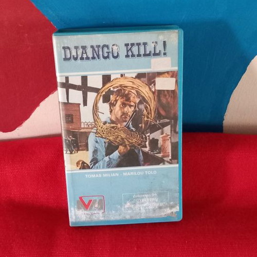 Django Kill used action adventure videocassette with subtitles