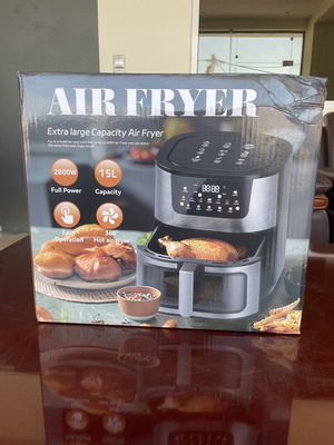 Air fryer 15L, new, large capacity