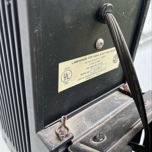 Beseler enlarger used for darkroom