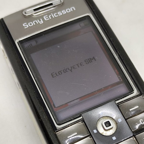 Sony Ericsson T630 Liquid Black collector's full box, like new