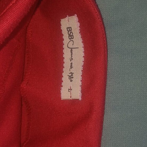BSB skirt used, fitted, red, size M
