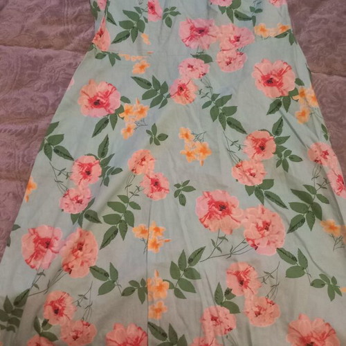 Women's summer dress like new, multicolored, size M