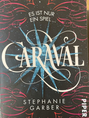 Βιβλίο Caraval γερμανική έκδοση Stephanie Garber σαν καινούργιο