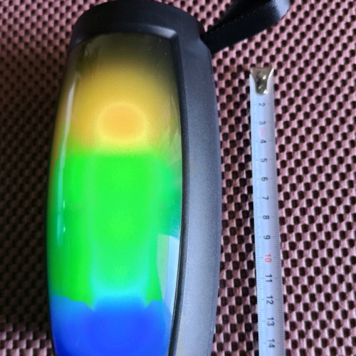 Φορητό ηχείο με φωτισμό RGB μεταχειρισμένο, ραδιόφωνο, USB, Bluetooth