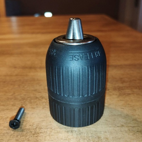 Large quick-release chuck 1.5-13mm for drill-driver with 3/8"-24UNF socket new