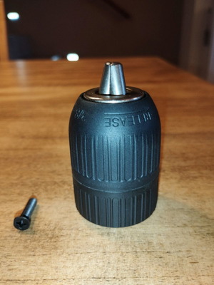 Large quick-release chuck 1.5-13mm for drill-driver with 3/8"-24UNF socket new