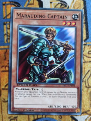 Marauding Captain Effect Monster σαν καινούργιο για Warrior Decks