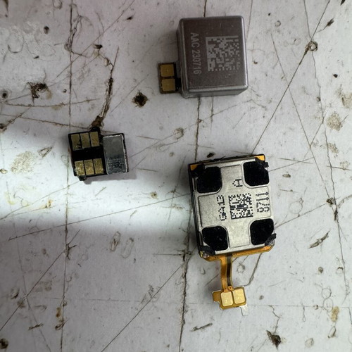 Xiaomi 13T side flex parts used, voice termination button and accessories