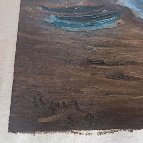 Canvas painting made to order 47 x 64 cm without frame