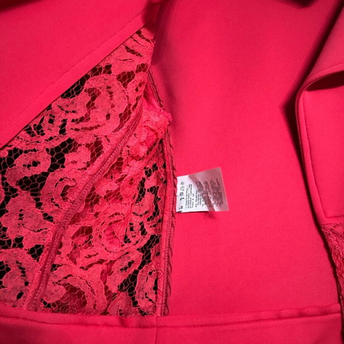 Pinko jacket with lace like new, size 40, pink