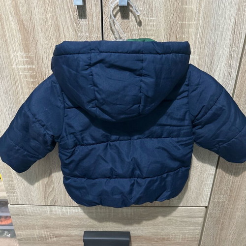 Boy's jacket 6-9 m 74cm used, dark blue