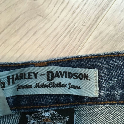 Harley-Davidson relaxed fit jeans men size 34 like new, blue