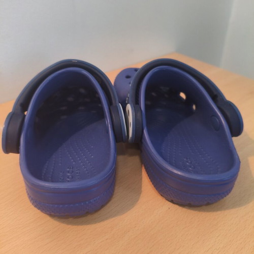 Crocs children's sandals navy blue with rocket design new