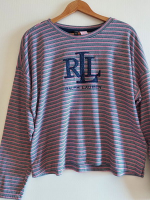 Lauren Ralph Lauren striped women's pajama top XL