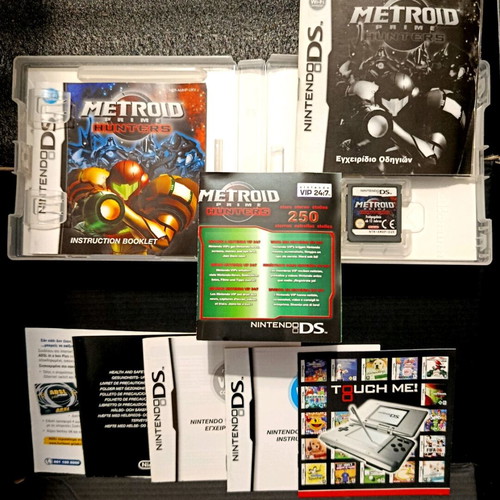 Metroid Prime Hunters Nintendo DS like new with Greek manual
