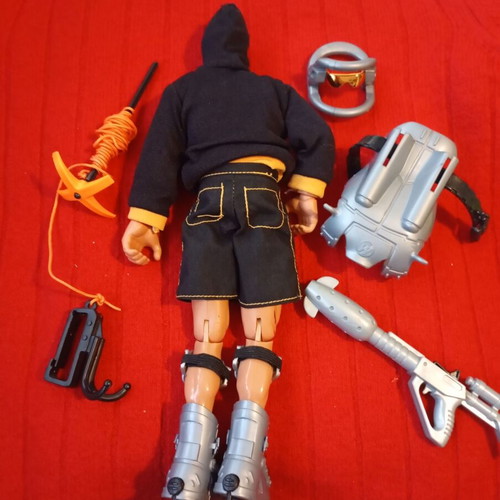 Action Man Roller Extreme action figure used, Hasbro 1990